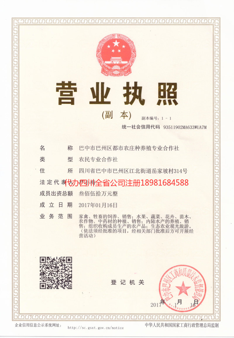 湛江湛江都市农庄种养殖专业合作社